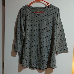 Sonoma polkadot top